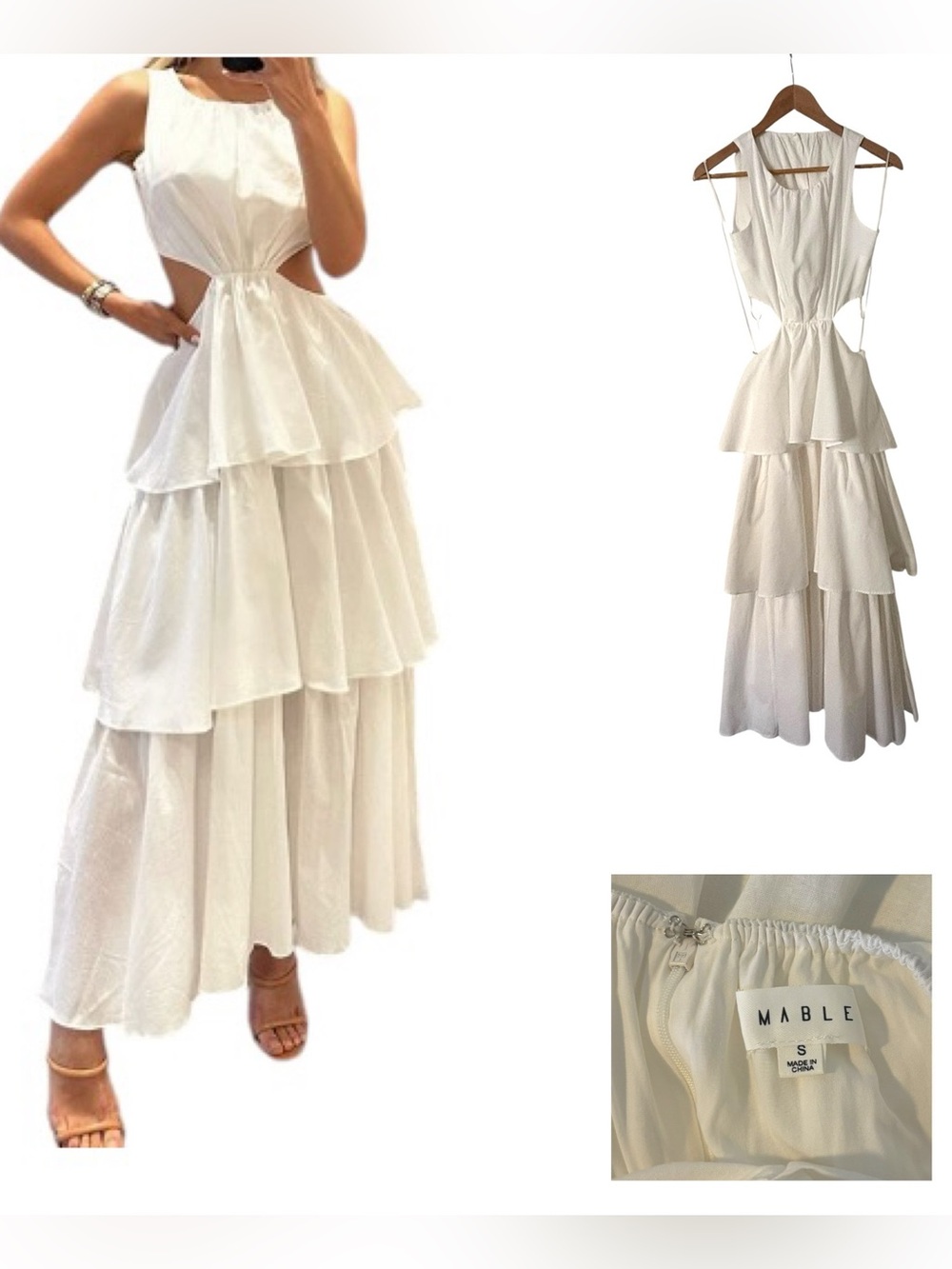 Mable Tiered Maxi Dress